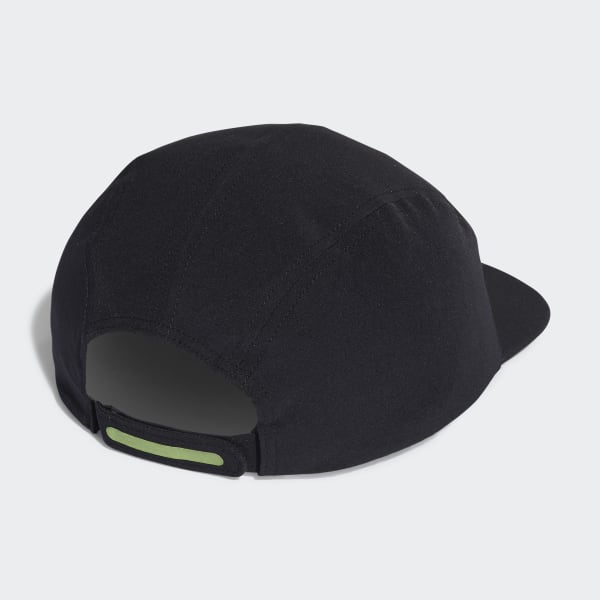 Black AEROREADY Running Training Cycling Four-Panel Cap