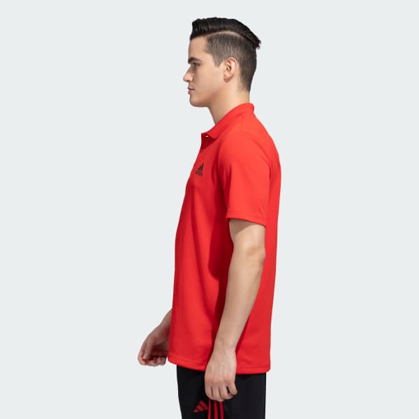 Red DESIGN 2 MOVE POLO TEE