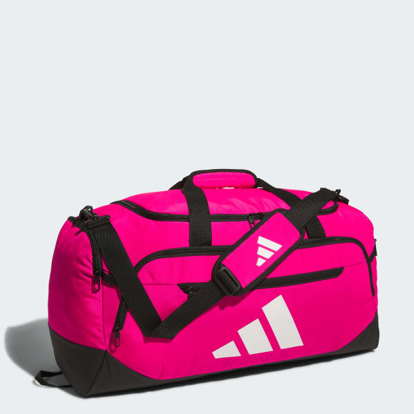 adidas Defender 5 Medium Duffel Bag - Pink | Free Shipping with