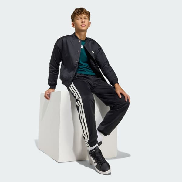 Svart STADIUM BOMBER JAKKE