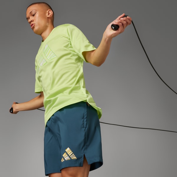 Turquoise HIIT Training Shorts