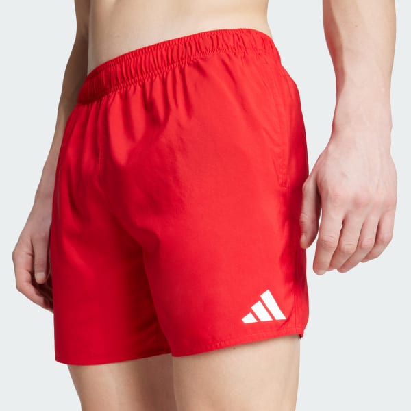 adidas Swim Shorts 5-Inch - Red | Free Shipping with adiClub