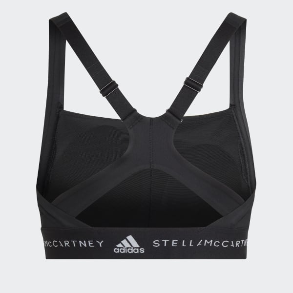 Black adidas by Stella McCartney TruePurpose Medium Support Bra