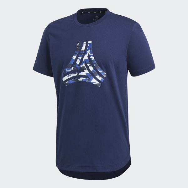Playera adidas azul sale rey
