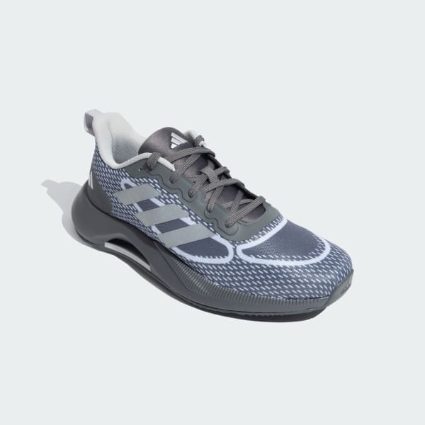 Grey No-Pressure Running Shoes