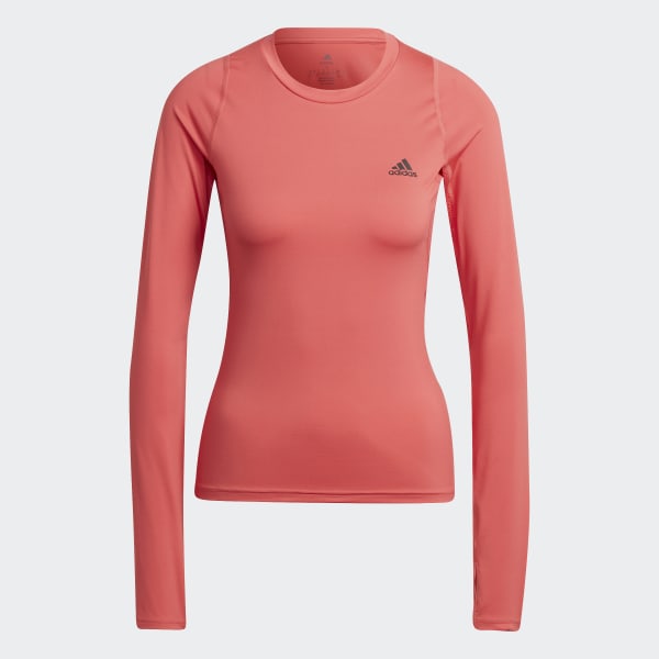 Red Run Fast Long Sleeve Tee ZL646