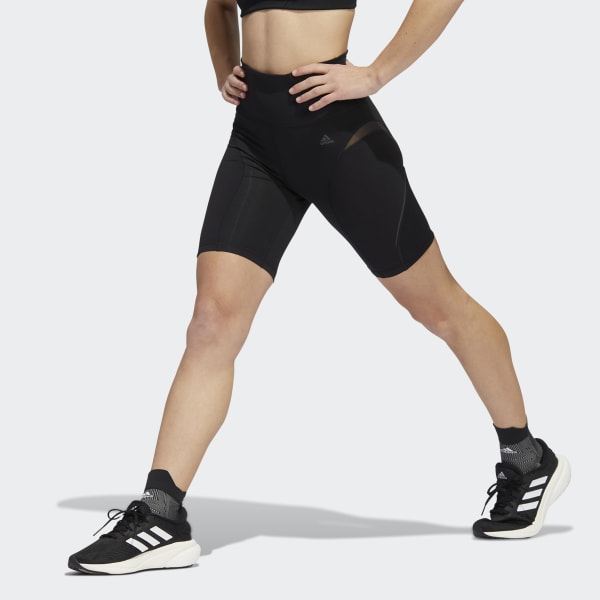 Czerń Tailored HIIT 45 seconds Training Short Tights DK531