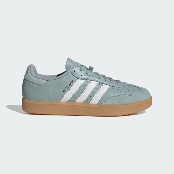adidas Velosamba Leather Shoes - Green | Free Shipping with