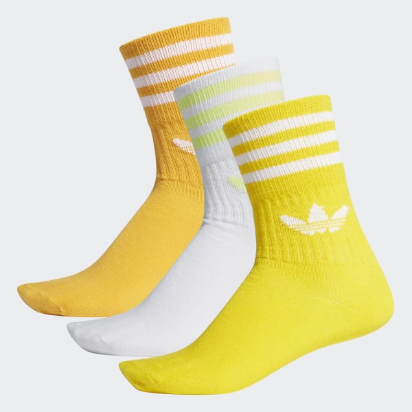 adidas Mid-Cut Crew Socks 3 Pairs 