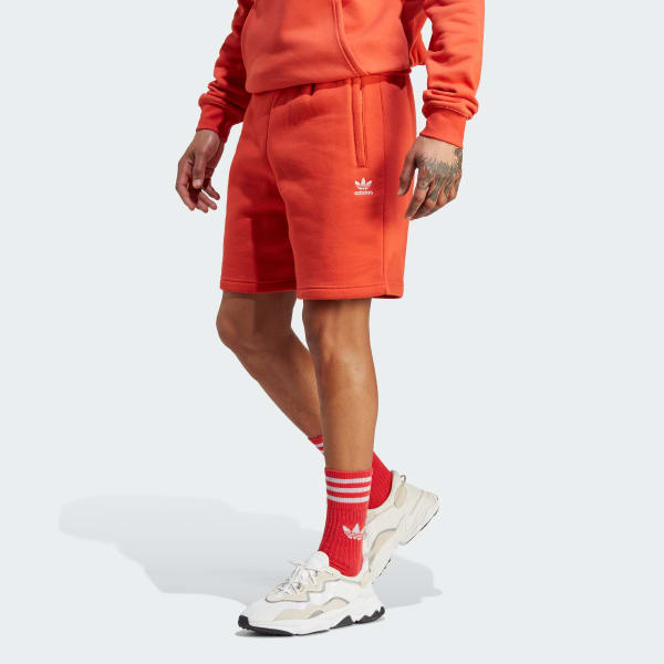 Czerwony Trefoil Essentials Shorts