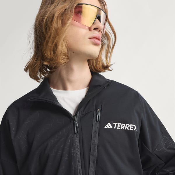 Negro Chaqueta de softshell para esquí de fondo Terrex Xperior
