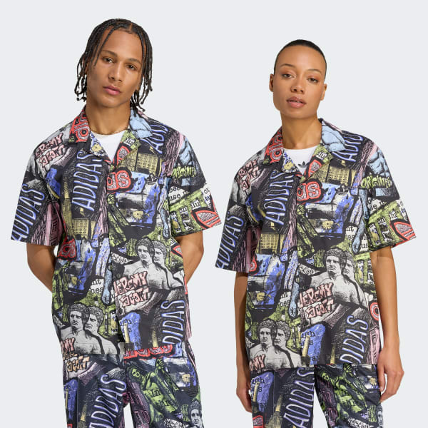 Multicolor Camisa AOP adidas x Jeremy Scott