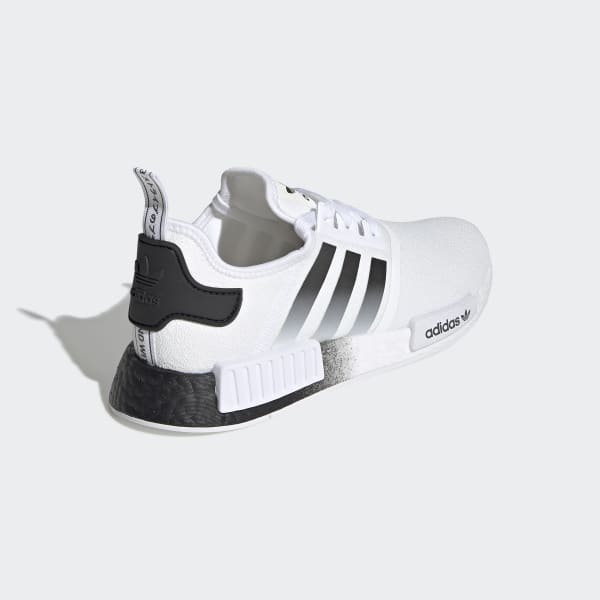 adidas nmd r1 white black gradient