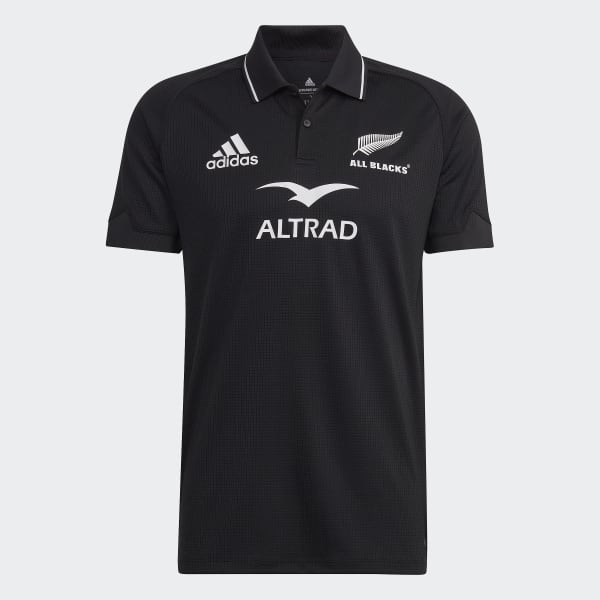 Black All Blacks Rugby Home Polo Shirt