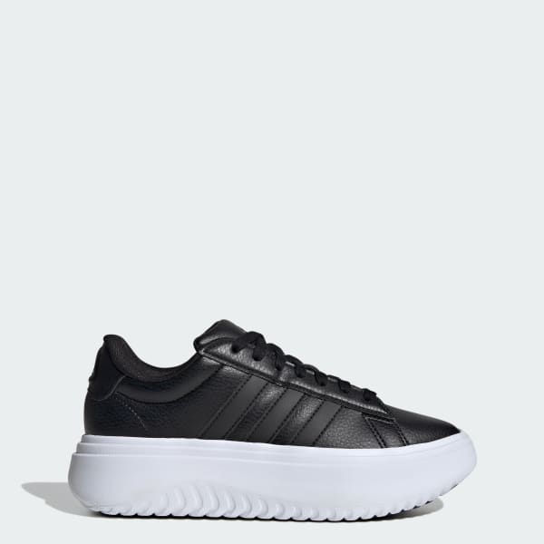 adidas Grand Court Platform Shoes Black adidas Philippines