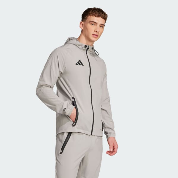 Grey Tiro 25 Competition Vis Tech Travel Jacket