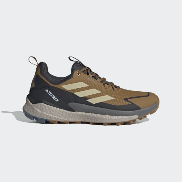 adidas Terrex Free Hiker 2.0 Low Gore-Tex Hiking Sneakers - Brown