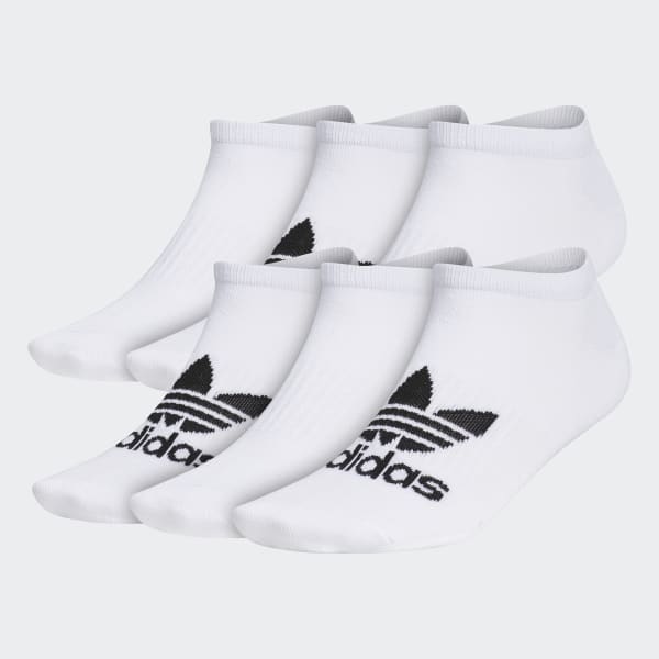 White Classic Superlite No-Show Socks 6 Pairs EW8919X