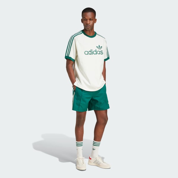 Sport Shorts Adidas Green Shorts And Shirt Shop Adidas Logo Print