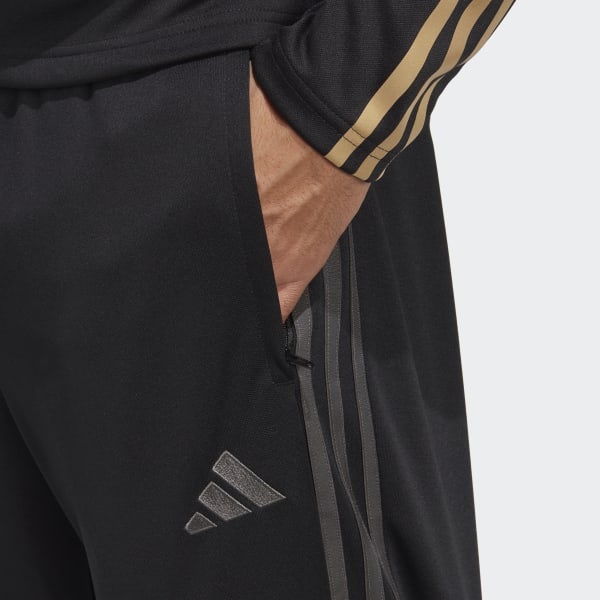Adidas tracksuit bottoms polyester discount