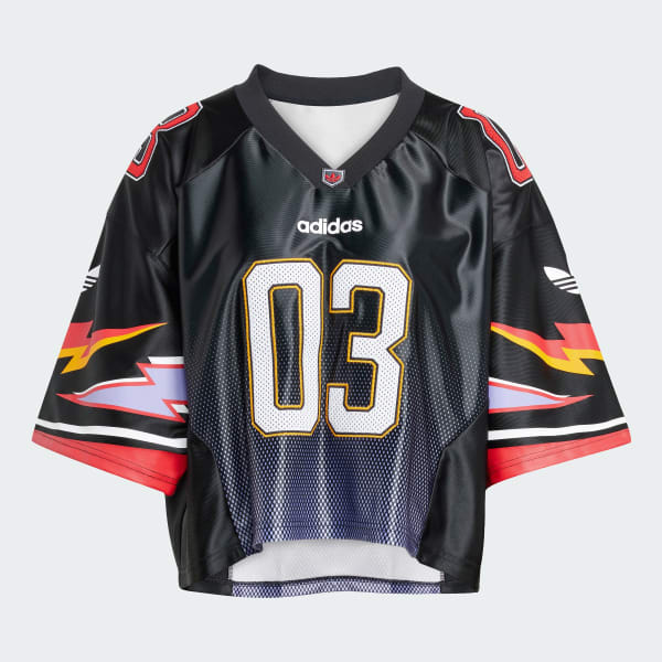 Black Adilenium Season 3 Short Sleeve Graphics Jersey