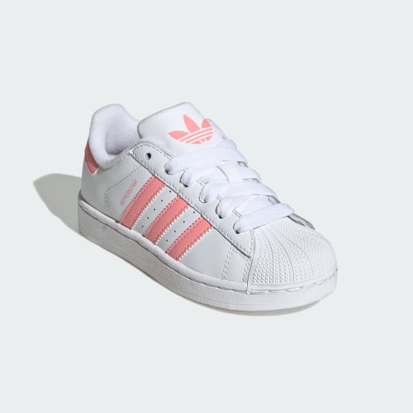 White Superstar II Shoes