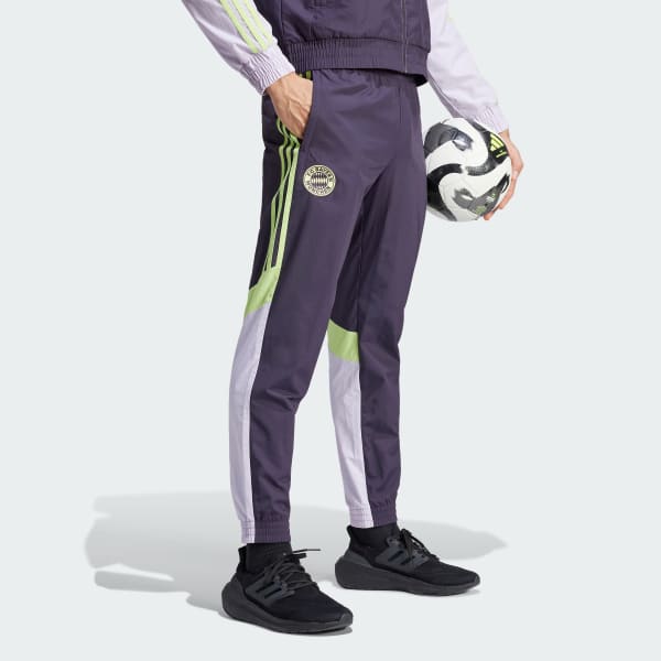 Violeta Pants Deportivos FC Bayern Tejidos