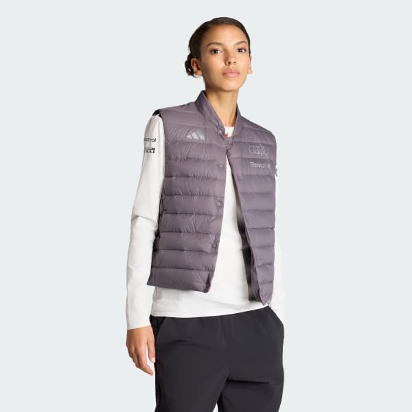 Grey AUDI REVOLUT F1 TEAM ENGINEERS & MARKETING PADDED VEST