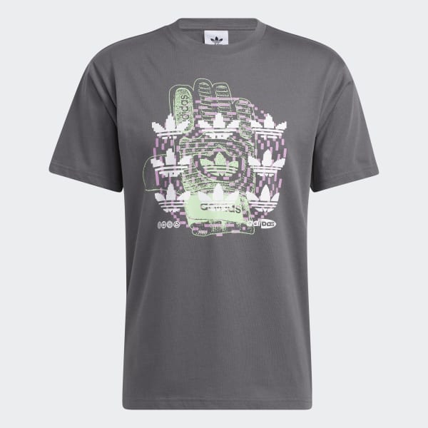 Gra Hypersport Multi Trefoil T-Shirt QB376
