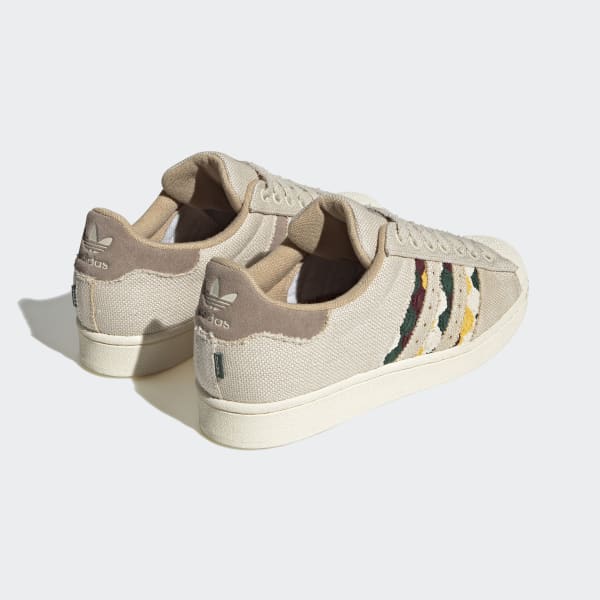 Adidas originals superstar ii hemp mens tan / chocolate sneakers sale