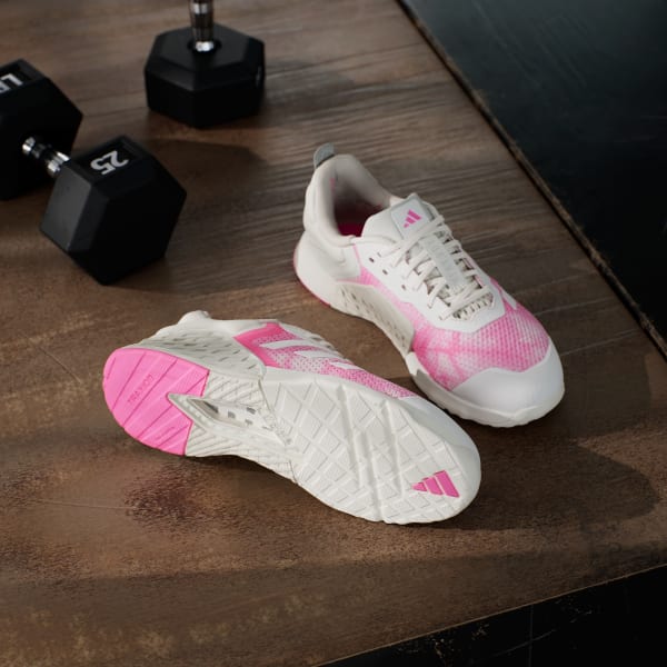 White Dropset 3 strength training shoes