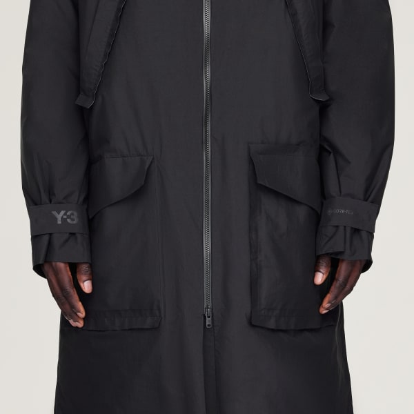 adidas Y-3 GORE-TEX Padded Parka - Black | adidas UK