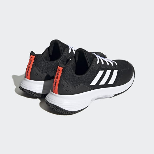 Black Gamecourt 2.0 Tennis Shoes