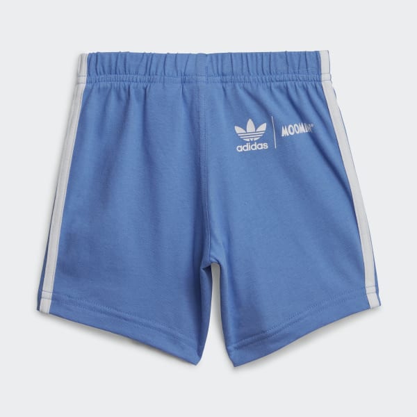 Adidas baby blue shorts on sale