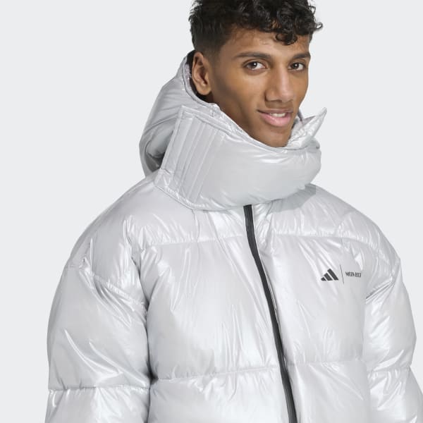 adidas x Moon Boot Padded Jacket - Silver | Free Shipping with adiClub