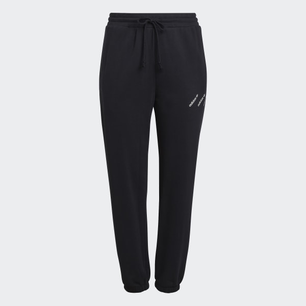 Black Track Pants (Plus Size) IS538