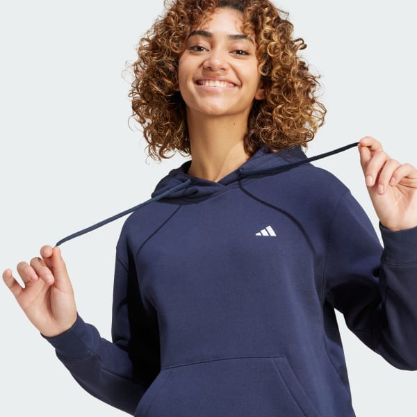 Adidas originals hoodie essential small logo on sale