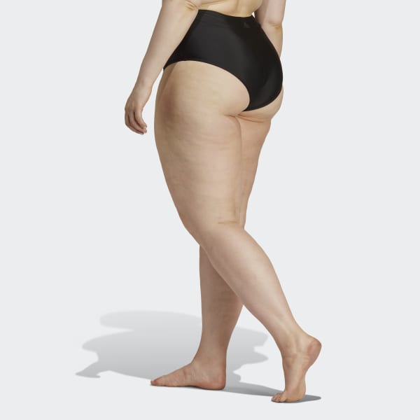 Sort High Waist Plus Size bikinitrusser