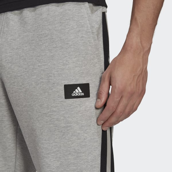 Grey adidas Sportswear Future Icons 3-Stripes Pants BO782