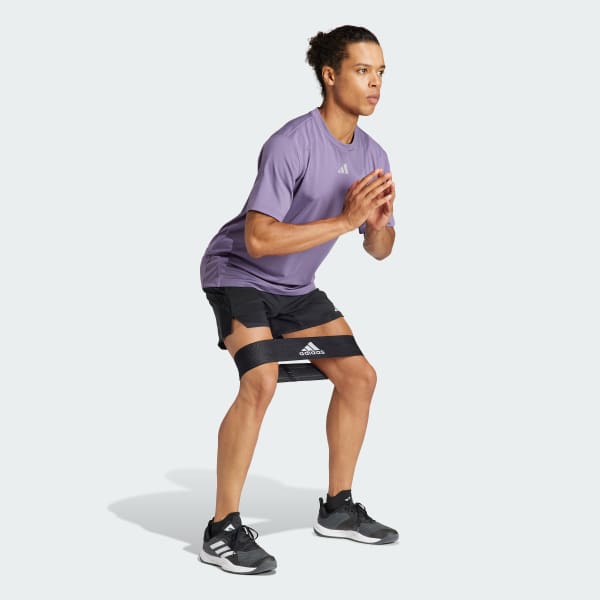 Roxo Camiseta Treino HIIT Três Listras