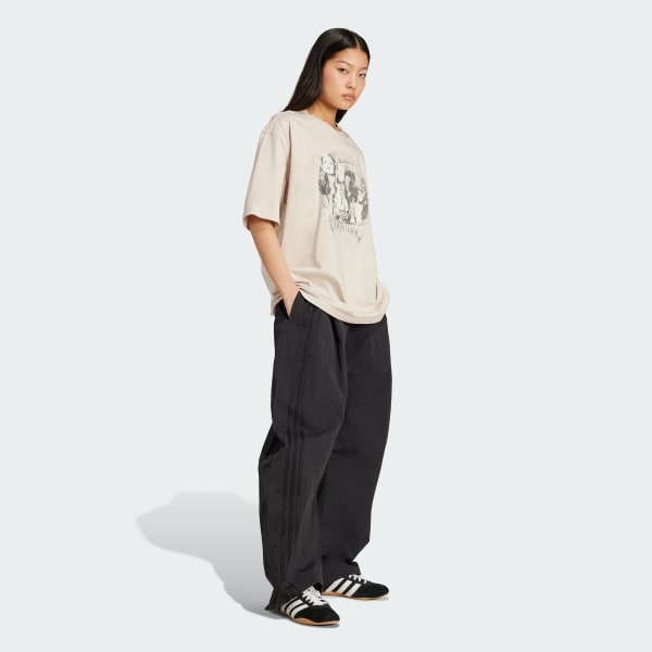 Beige T-shirt oversize adidas 20th Century Fox Disney