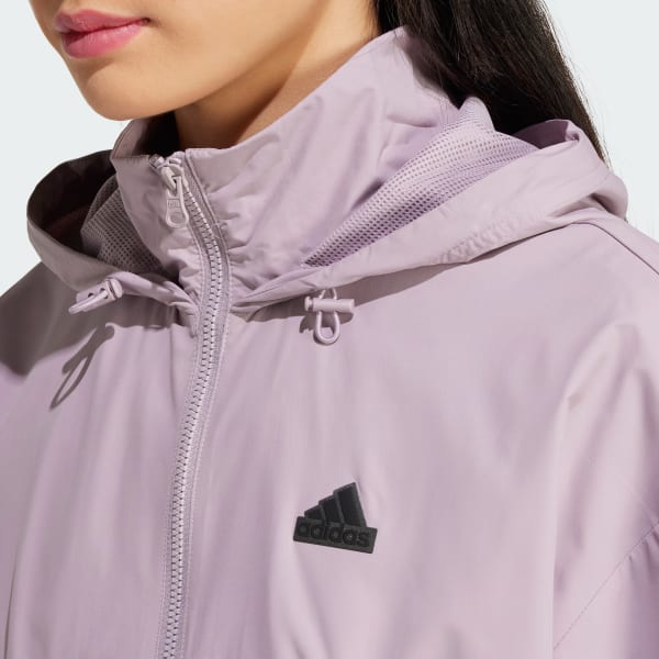 Girls adidas windbreaker best sale