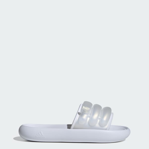 adidas Adilette ZPLAASH Slides - White | adidas Vietnam