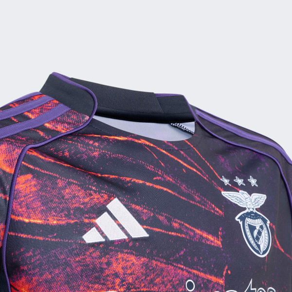 Niebieski Koszulka Sl Benfica 2025/2026 Fourth Replica Kids