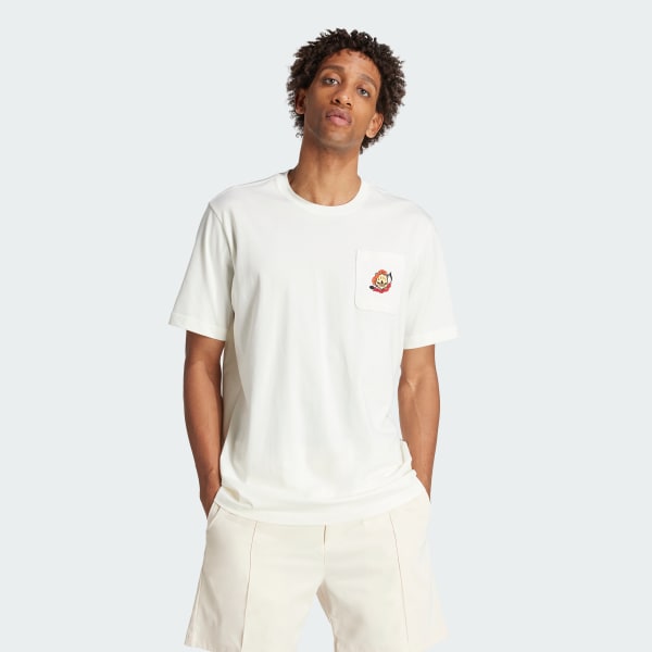adidas Leisure Note Tee White adidas Singapore