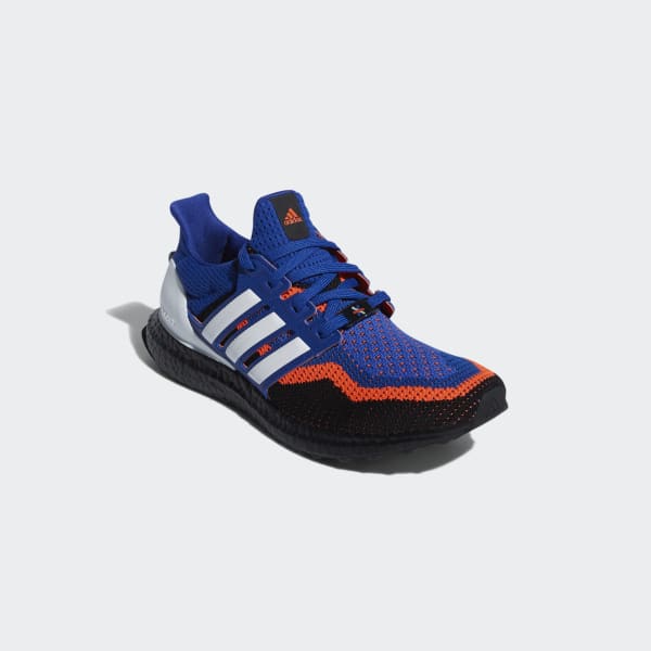 blue and orange adidas sneakers
