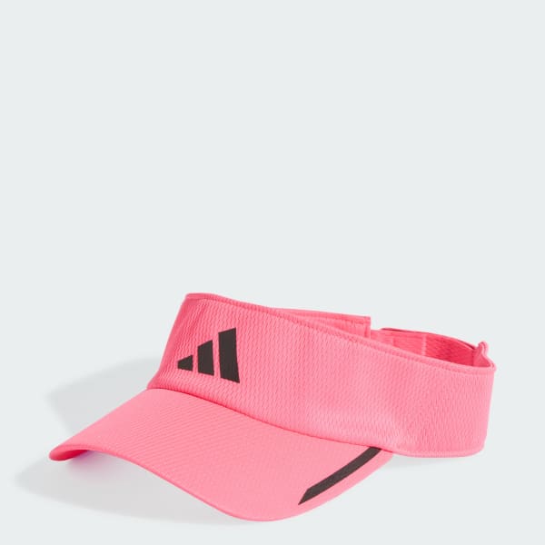 Pink adidas visor clearance
