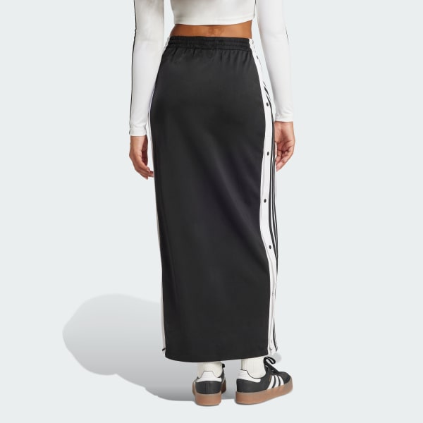 Noir Maxi jupe Adicolor Adibreak