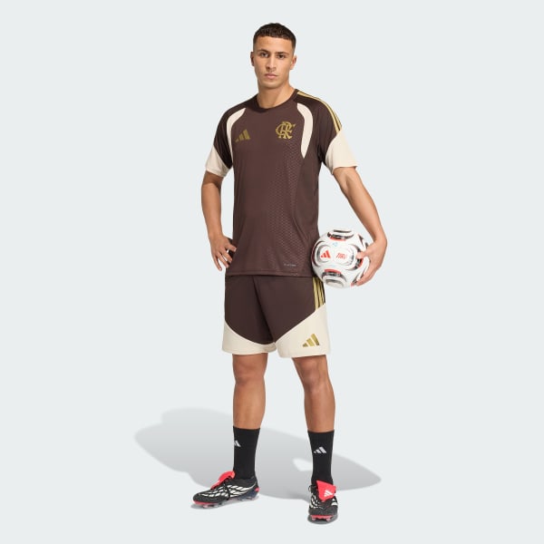 Marrom Shorts Treino TIRO 26 Competition CR Flamengo