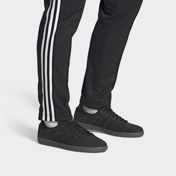 All black adidas samba top